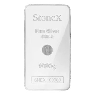 1 kg Srebrna Moneta Sztabka | StoneX