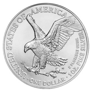 1 oz Amerykański Orzeł Srebrna Moneta | 2026