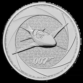 Srebrna moneta Bond of the 1980s 1 uncja — 2025