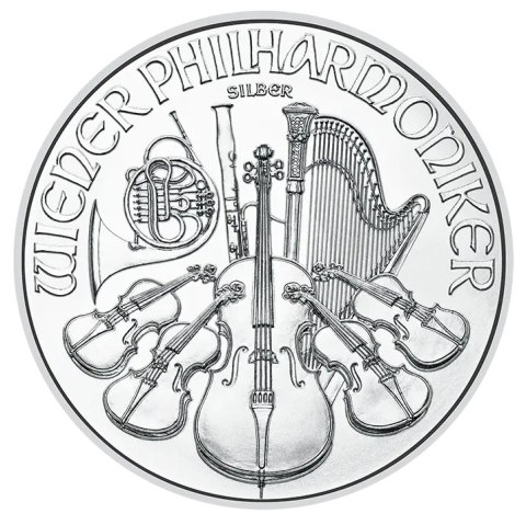 1 oz Filharmonicy Wiedeńscy Srebrna Moneta | 2026