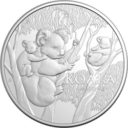 1 oz Koala 2026 srebrna moneta Royal Australian Mint w kapslu ochronnym