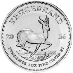 1 oz Krugerrand 2026 srebrna moneta inwestycyjna 999 w kapslu