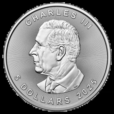 1 oz Liść Klonowy Srebrna Moneta | 2025