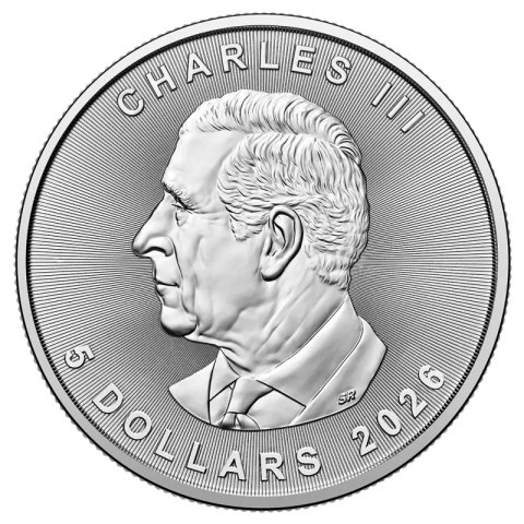 1 oz Liść Klonowy Srebrna Moneta | 2026