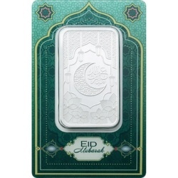 1 oz Srebrna Sztabka | PAMP | Eid Mubarak