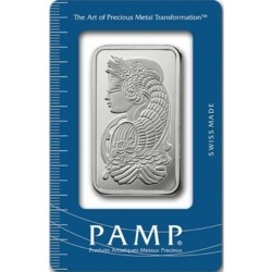 1 oz Srebrna Sztabka | PAMP | Lady Fortuna
