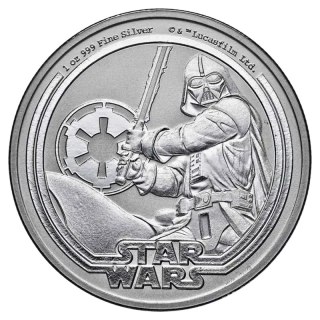1 oz Star Wars Darth Vader Srebrna Moneta | 2026