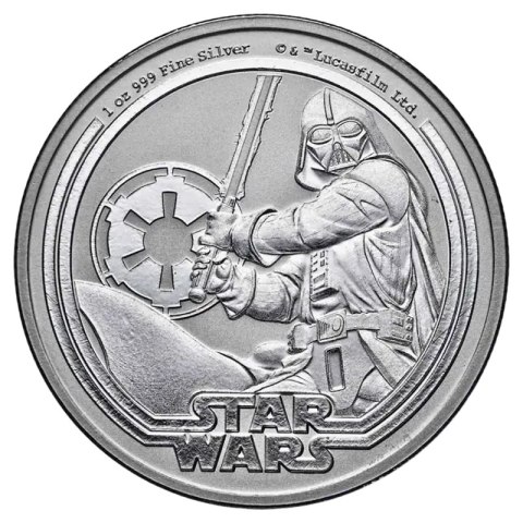 1 oz Star Wars Darth Vader Srebrna Moneta | 2026