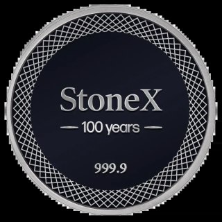 1 oz StoneX 100 Year Silver Round