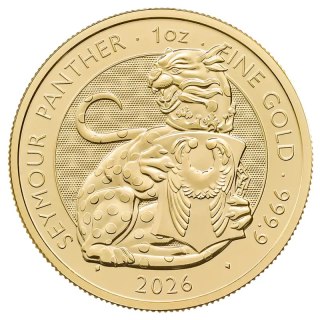 1 oz Tudor Beasts Seymour Panther Złota Moneta | 2026