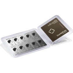 10 x 10 gr CombiCoin Srebrna Sztabka Moneta | Valcambi