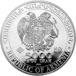 10 oz Arka Noego Srebrna Moneta | 2026