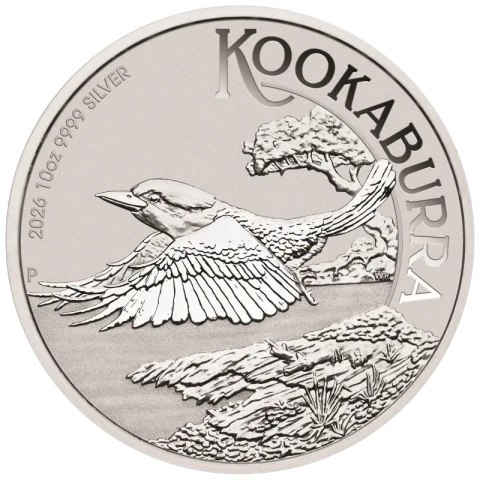 10 oz Kookaburra Srebrna Moneta | 2026