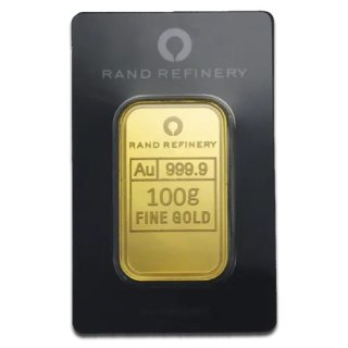 100g Słoń Afrykański Złota Sztabka | Rand Refinery