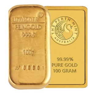 100g Złota Sztabka | LBMA