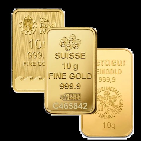 10g Złota Sztabka | LBMA