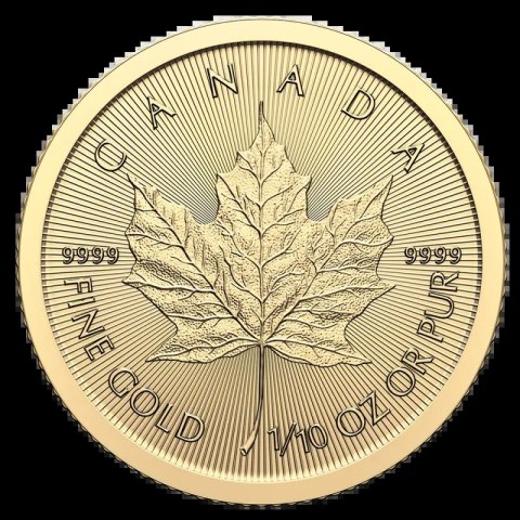 1/10 oz Złota Moneta | Lekko Uszkodzona
