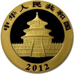 1/2 uncji Chińska Panda złota moneta próba 999 w kapslu