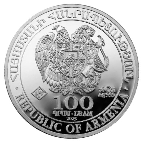 1/4 Uncji Arka Noego Srebrna Moneta | 2026