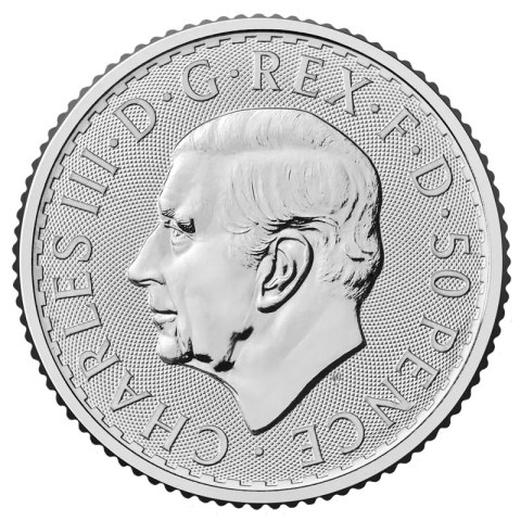 1/4 oz Britannia Karol III Srebrna Moneta | 2026