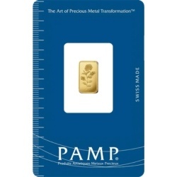 2.5g Złota Sztabka Róża | PAMP