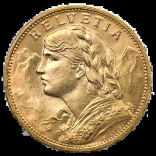 20 Swiss Francs Vreneli Gold | 1897-1949 | 2nd choice