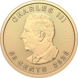 25 x 1g Liść Klonowy MapleGram Złote Monety | 2026