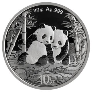 30g Chińska Panda Srebrna Moneta | 2026, China Mint, 30g, srebro 999