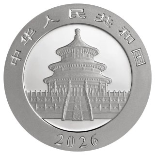 30g Chińska Panda Srebrna Moneta | 2026, China Mint, 30g, srebro 999