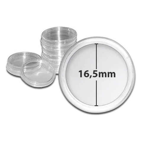 Kapsel na monetę | Średnica wewnętrzna 16.5mm