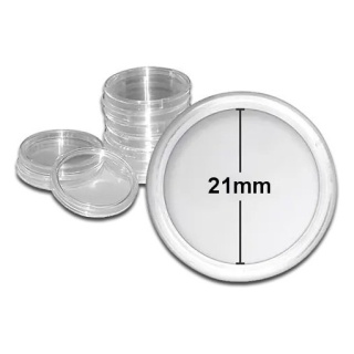 Kapsel na monetę | Średnica wewnętrzna 21mm