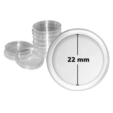 Kapsel na monetę | Średnica wewnętrzna 22mm