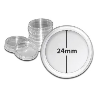 Kapsel na monetę | Średnica wewnętrzna 24mm