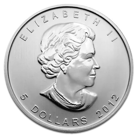 Srebrna moneta Liść Klonowy 1 oz