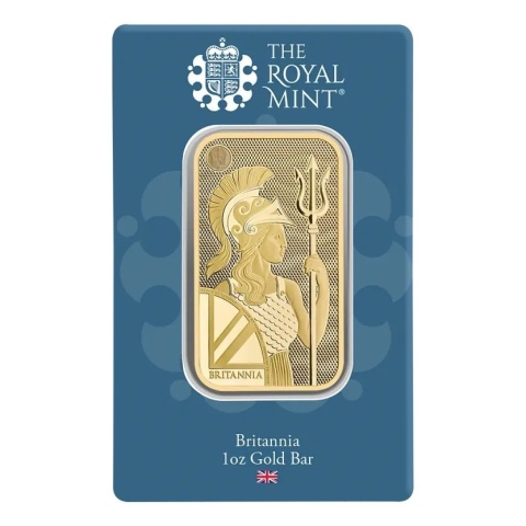 1 Uncja Britannia Sztabka Złota | Royal Mint