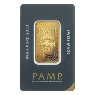 1 Uncja Złota Sztabka | PAMP Suisse