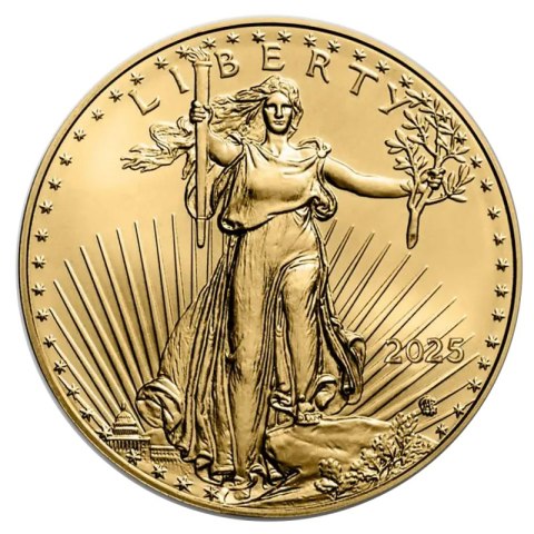 1 oz Amerykański Orzeł Złota Moneta | 2025