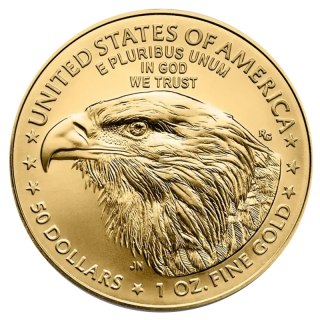 1 oz Amerykański Orzeł Złota Moneta | 2025