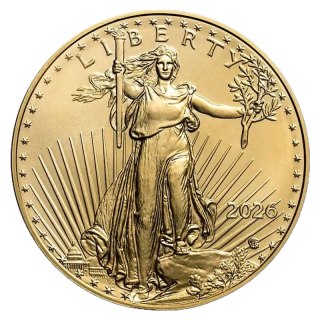 1 oz Amerykański Orzeł Złota Moneta | 2026