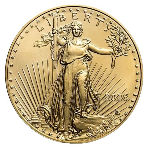 1 oz Amerykański Orzeł Złota Moneta | 2026