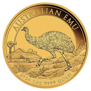 1 oz Emu Perth Mint Złota Moneta | 2026