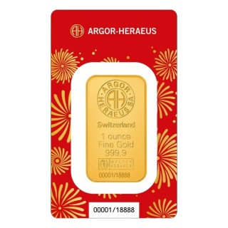 1 oz Rok Konia Złota Sztabka | Argor-Heraeus | 2026