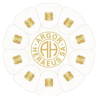 10 x 1g GoldSeed Złote Sztabki | Argor-Heraeus