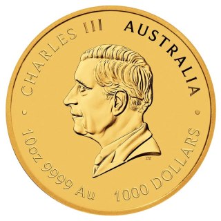 10 oz Lunar III Rok Konia Złota Moneta | 2026