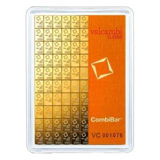 100 x 1 g CombiBar® Złota Sztabka | Valcambi