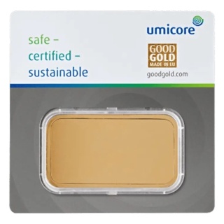 100g Złota Sztabka | Umicore | Bita