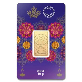 Sztabka złota 10g Royal Canadian Mint Diwali