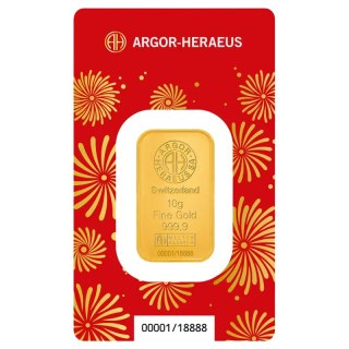 10g Rok Konia Złota Sztabka | Argor-Heraeus | 2026