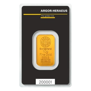 10g Sztabka złota | Argor Heraeus | Kinebar