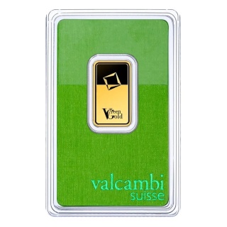 10g Złota Sztabka | Valcambi | Green Gold